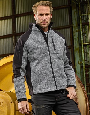Professional Strick-Softshelljacke